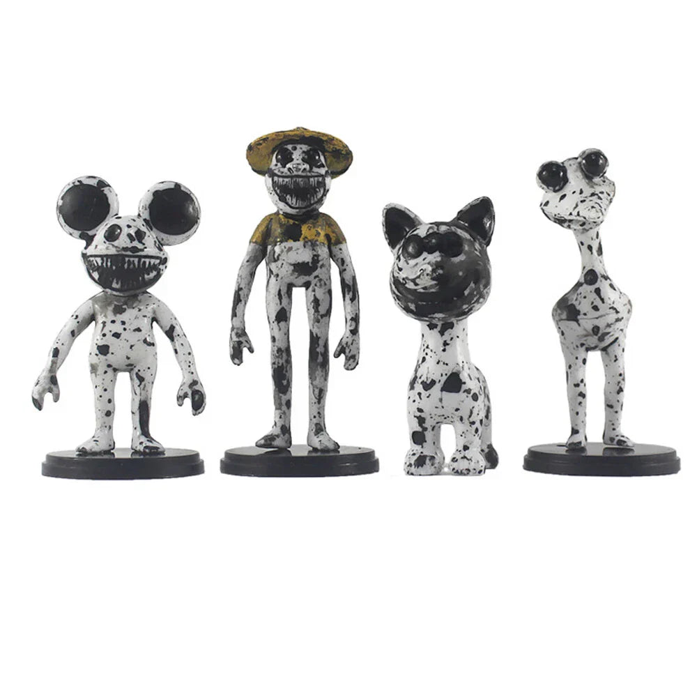 8pcs Zoonomaly Action Figures for Game Fans Horror Party Decorations