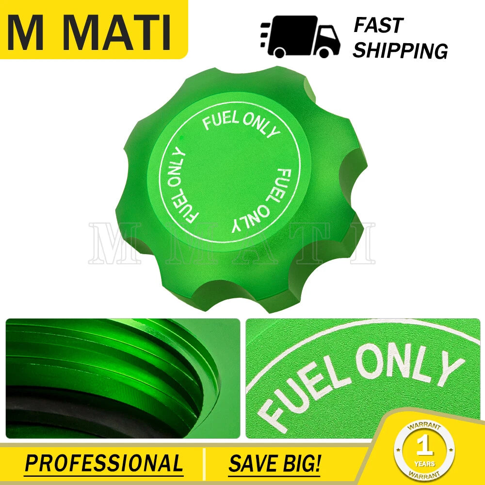 M MATI Green Fuel Gas Cap for Polaris RZR Ranger 1000 900 850 800 570 (2014–2023)