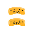 Brake Caliper Covers Front Yellow Replacement for Lincoln MKX (2016–2018)