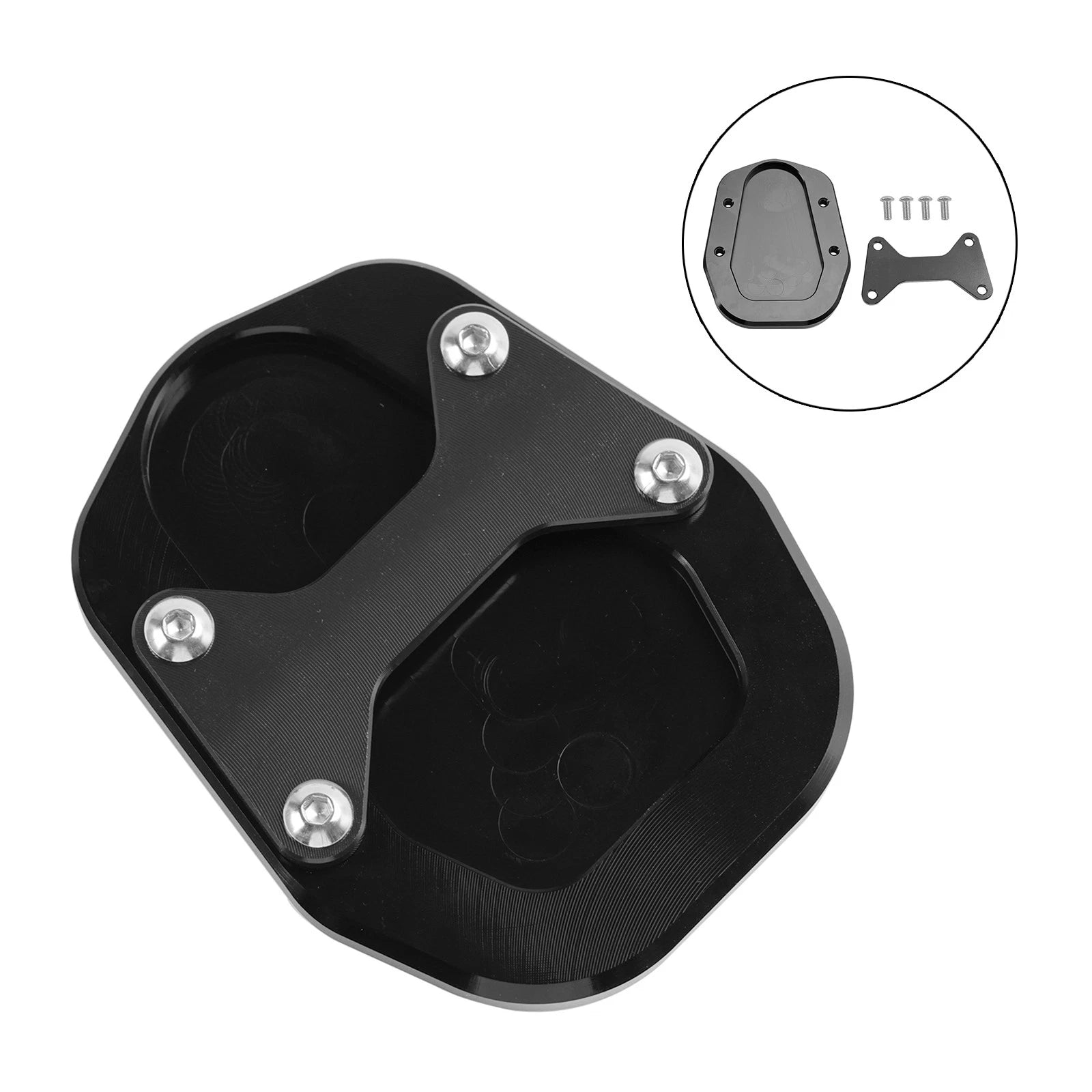 Kickstand Enlarge Plate Pad for Honda CT125 Hunter Cub Trail 125 (2023–2024)