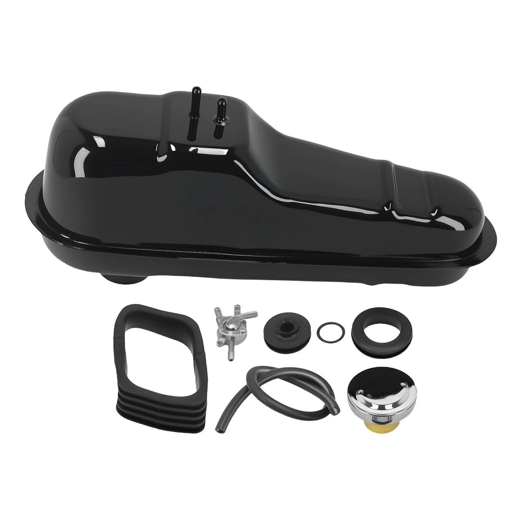 2L Fuel Tank for Honda ST90 Trailsport (1973–1975) w/ Cap, Keys, Petcock, Hose