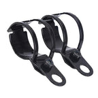 Fork Ear Clamp Turn Signal Light Mount Bracket for Harley Chopper Black