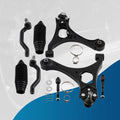 Front Lower Control Arms with Ball Joint Tie Rod End for Honda Civic 2006-2011 (1.8L)