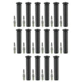 Set of 16 NGK Iridium IX Spark Plugs & Denso Coil Boots for Challenger Charger V8 (2011–2023)