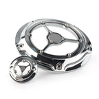 Clarity Derby & Timer Timing Covers Chrome for RSD Harley Touring (2016+)