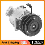 AC Compressor w/Clutch for Chevy Equinox/Impala/Malibu/Terrain/Buick Regal (2013–2019)