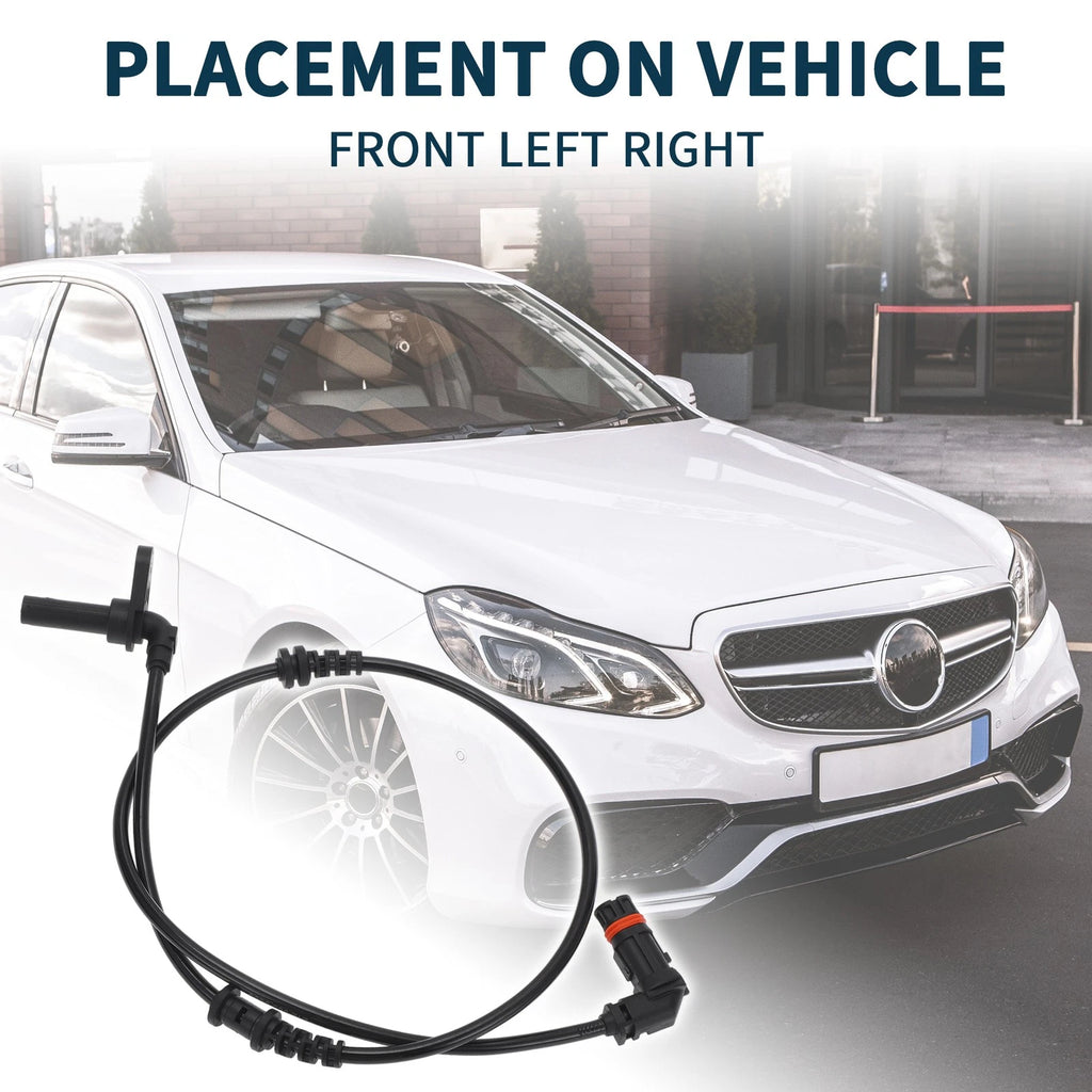 2pcs Front Side ABS Wheel Speed Sensor for Mercedes-Benz CLS550 (2012–2018) No.A2129050300