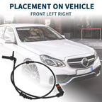 2pcs Front Side ABS Wheel Speed Sensor for Mercedes-Benz CLS550 (2012–2018) No.A2129050300