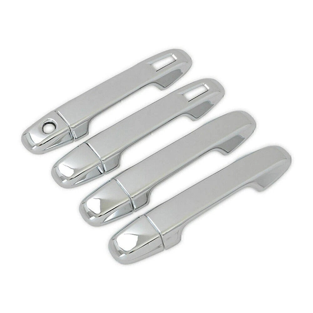 Set of 8 Chrome Exterior Door Handle Cover Trim for Subaru Forester (2019–2022)