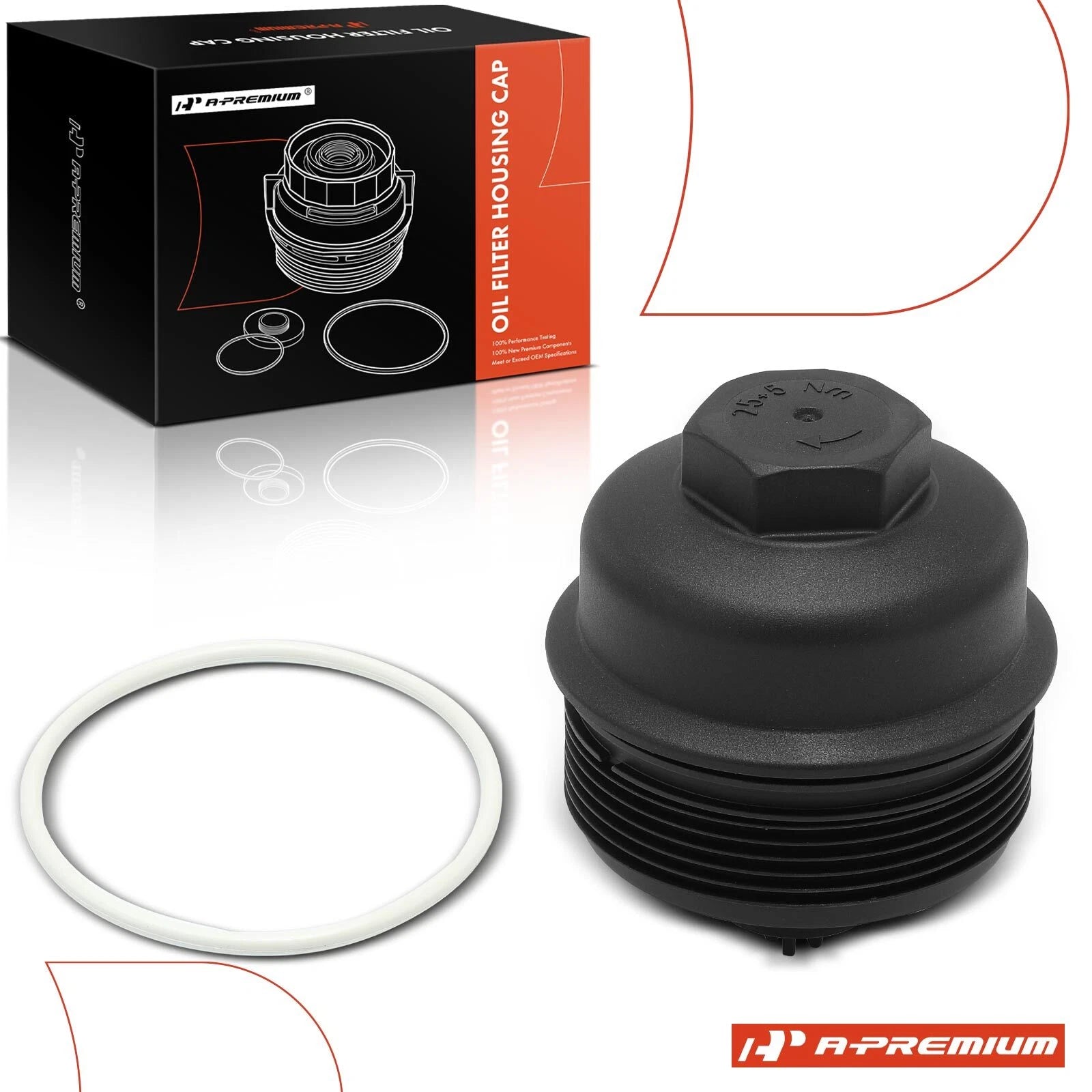 Engine Oil Filter Housing Cover for BMW 120i 320i (2010–2019)