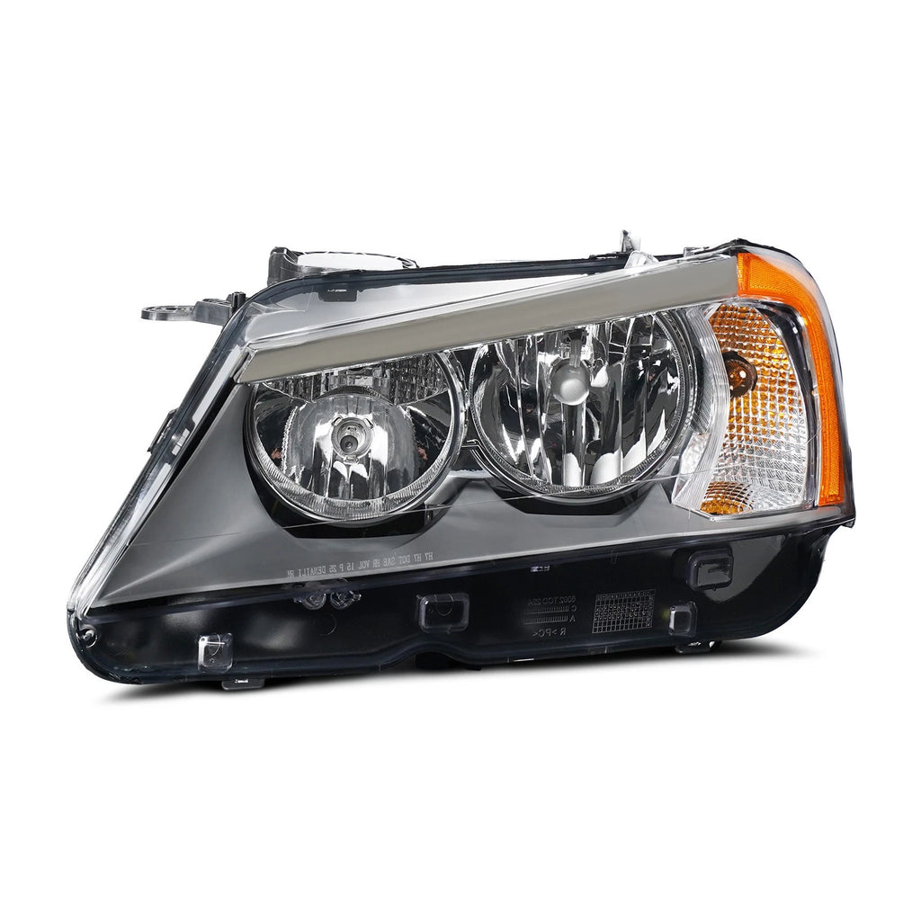 Halogen Headlight for BMW X3 F25 (2011–2013) Left Driver Side w/Bulbs