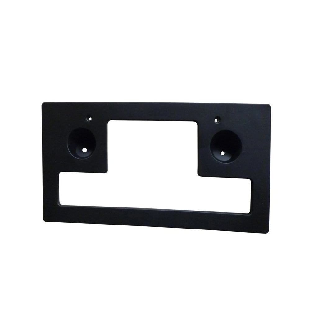 Replacement Polypropylene Front License Plate Bracket for See Compatibility Chart