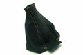 E Brake Boot Cover for Nissan 300ZX (1990–1996) Black Yellow Stitch