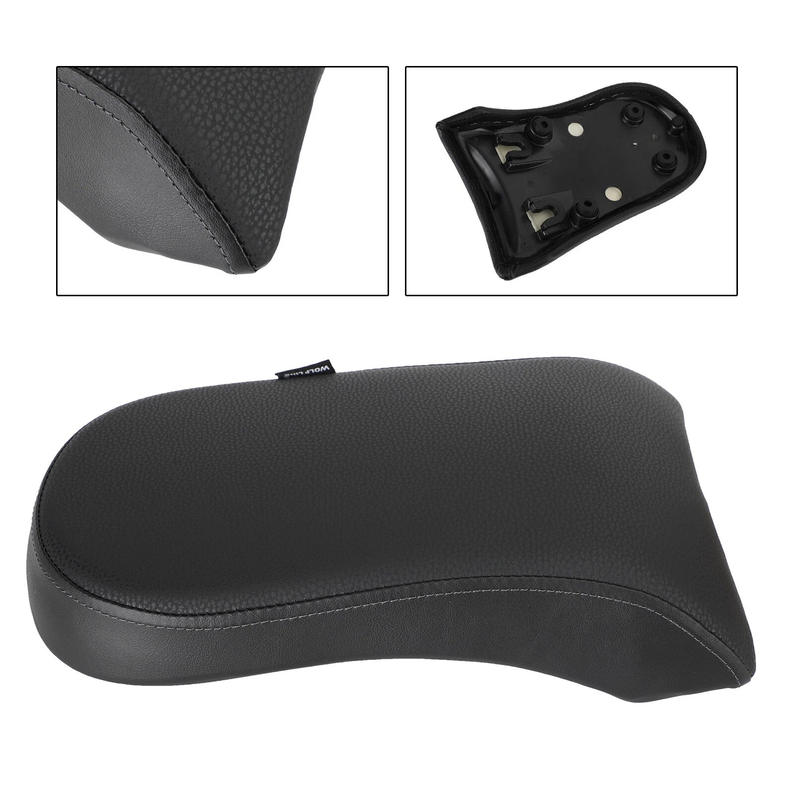 Rear Passenger Seat Pillion Saddle Flat Black for BMW R18 (2020–2022)