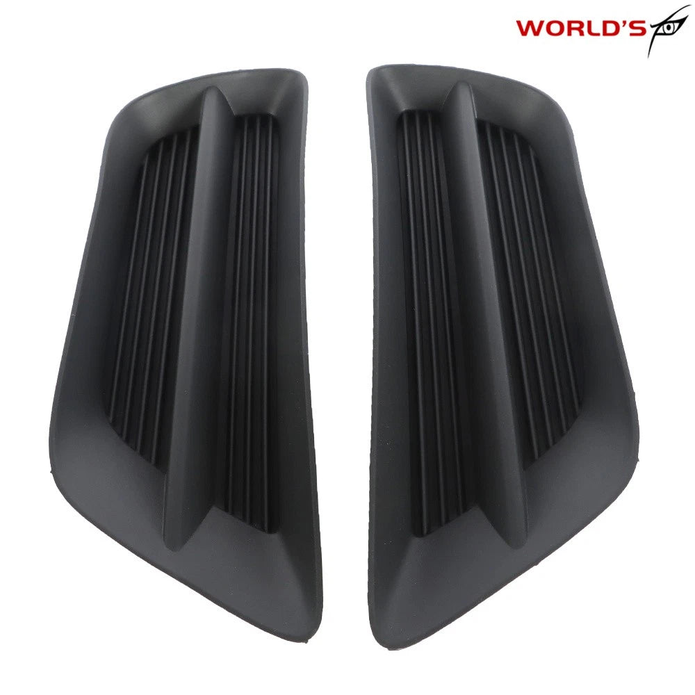 Set of 2 Black Fog Light Covers for Honda Accord Sedan (2013–2015)