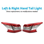 LH+RH LED Tail Light Rear Lamp for Nissan Pulsar B17 (2012–2018)