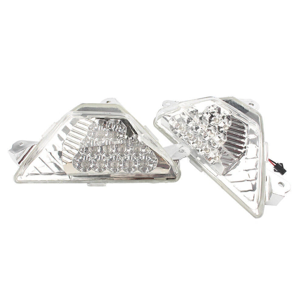 Turn Signal Indicator Light Smoke Lens for Kawasaki Ninja 300R EX300 (2013–2017)