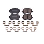 Set of 2 Powerstop Brake Pads for VW GTI CC (2010–2017)