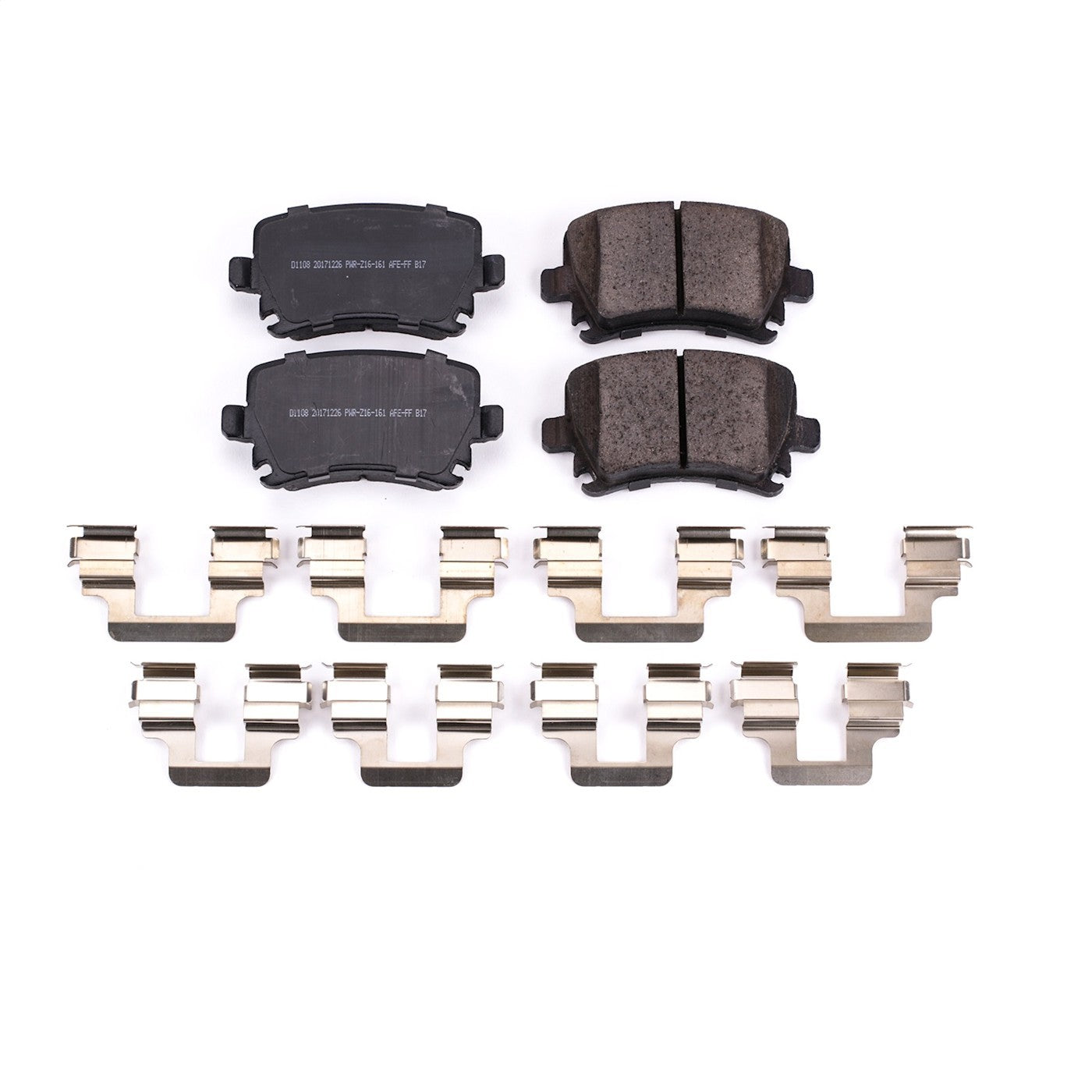 Set of 2 Powerstop Brake Pads for VW GTI CC (2010–2017)
