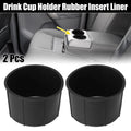 2X Rear Row Center Console Drink Cup Holder for Ford F-150 (2009–2014)