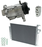AC Compressor Kit With Condenser for Saturn Vue 3.5L V6 (2009–2009)