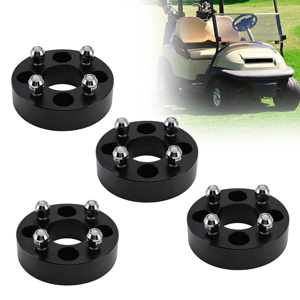 1.5 Inch Wheel Spacers Kit with Lug Nuts for EZGO Club Car Golf Carts