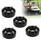 1.5 Inch Wheel Spacers Kit with Lug Nuts for EZGO Club Car Golf Carts