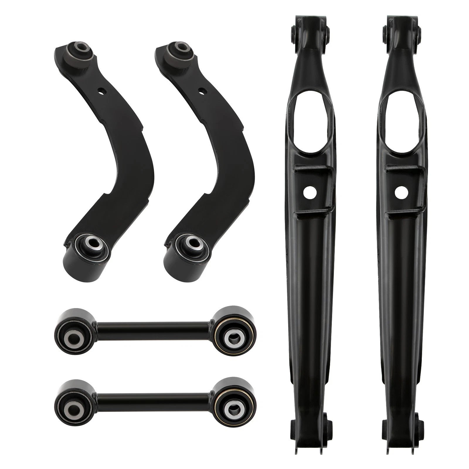 Set of 2 Rear Upper Lower Control Arms for Dodge Caliber (2007-2012)