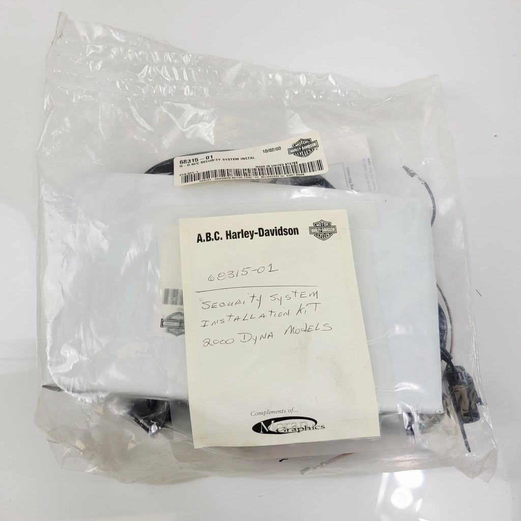 Security System Installation Kit 68315-01 for Harley Dyna Glide FXDWG FXD (2000)