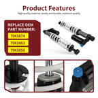 Rear Air Shocks for Polaris Sportsman XP 850 (2009–2014) 7043463 7043874 7043856