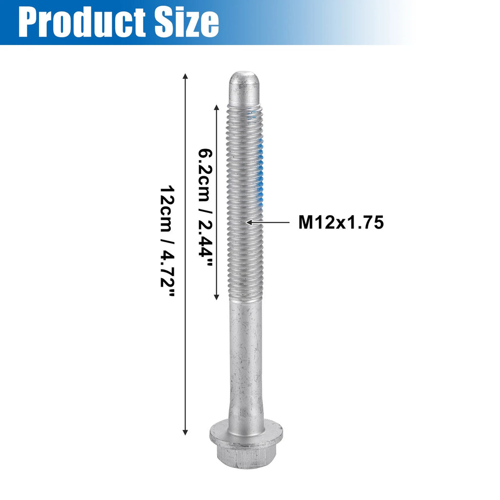 2pcs M12x1.75 Car Mount Cushion Bolts No.11519402 for Chevrolet Silverado 1500 (2014–2023)