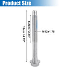 2pcs M12x1.75 Car Mount Cushion Bolts No.11519402 for Chevrolet Silverado 1500 (2014–2023)