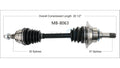 CV Axle Shaft for Surtrack Front Driver Left (MB-8063)