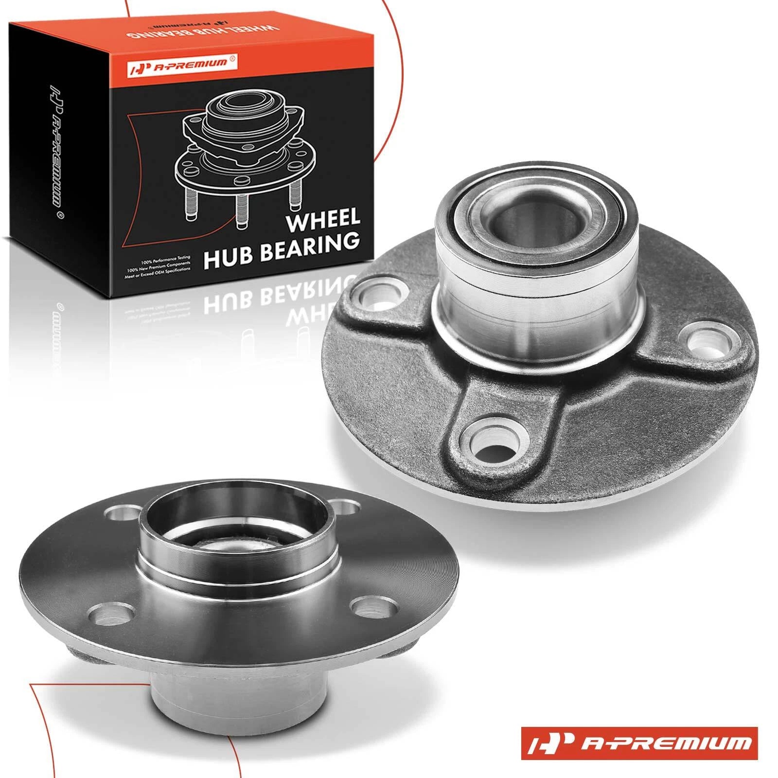 2X Rear Wheel Hub & Bearing Assembly for Nissan Sentra (2000–2006)