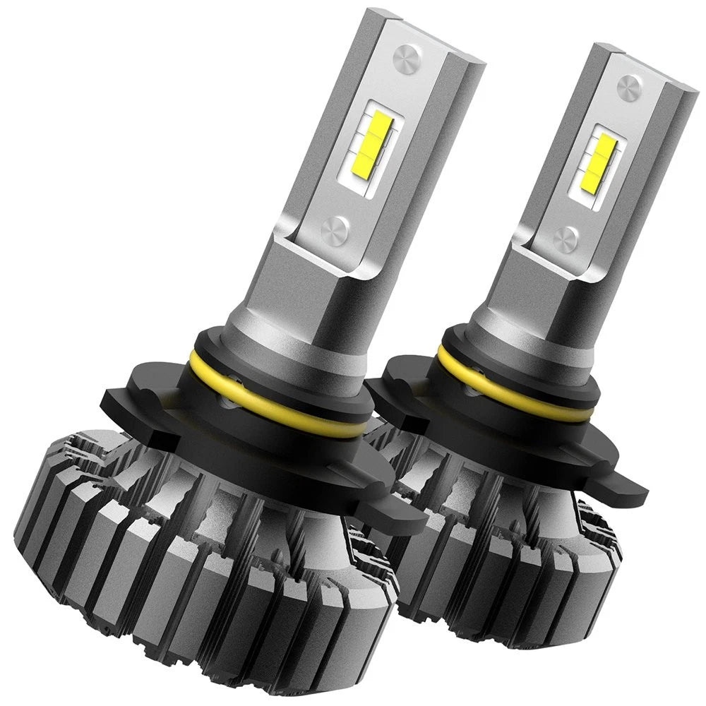 AUXITO 9012 LED Headlight Bulb for Hi/Low Beam (16000LM, 6500K, CANBUS)