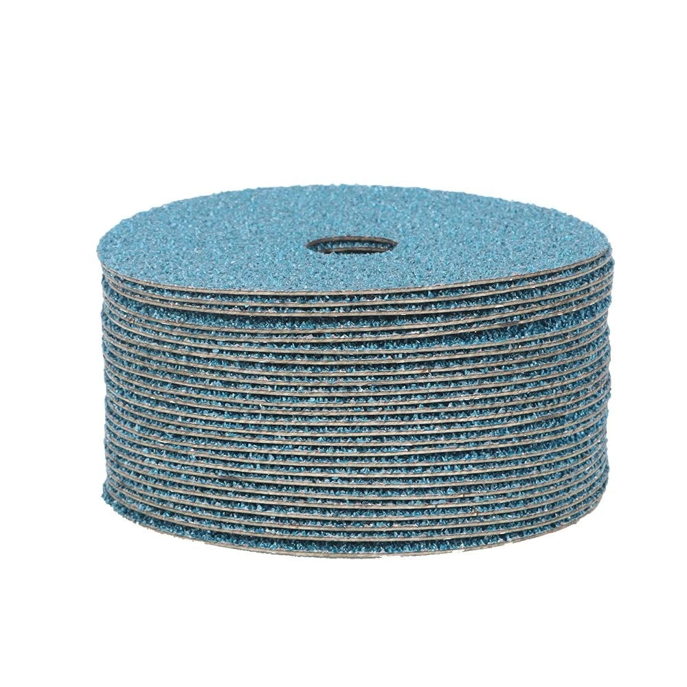 25 Pack Zirconia Resin Fiber Grinding Discs for Automotive Use