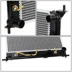 OE Aluminum Core Engine Cooling Radiator for Kia Soul 2.0L (2010–2011) DPI 13134