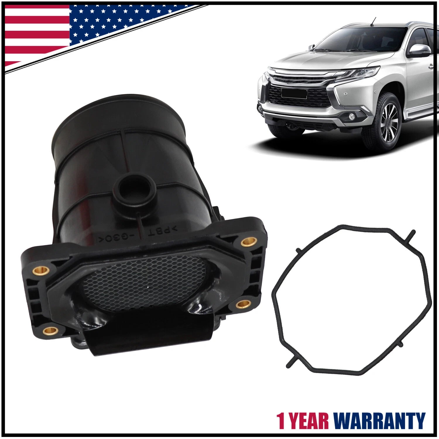 MAF Mass Air Flow Meter Sensor for Mitsubishi Montero Sport (MD336501, E5T08171)