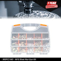 Set of 900 Rivet Nuts for Universal Applications (M3–M10)