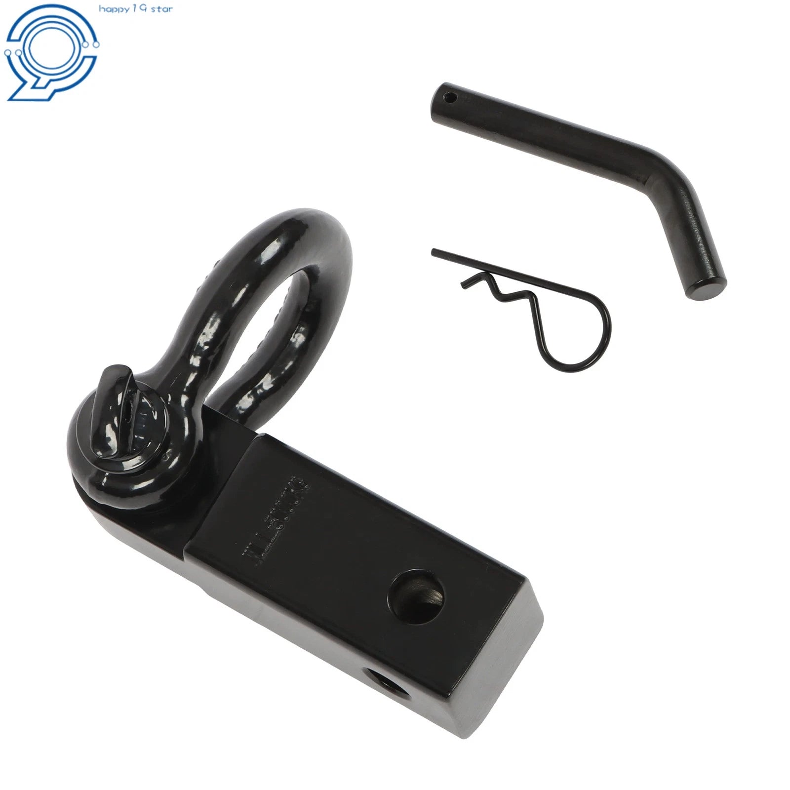 2" Receiver Tow Hook with 3/4" D-Ring Shackle for Universal Fit 