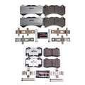 PowerStop Z26 Carbon-Fiber Ceramic Disc Brake Pads Kit for Dodge Challenger