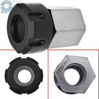 ER-32 Hex Collet Block Chuck Holder for Lathe Engraving Machine