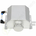 1L Silver Radiator Coolant Overflow Bottle Recovery Tank for Universal