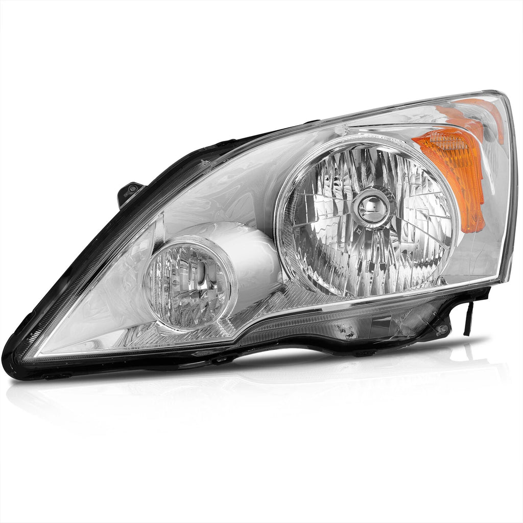 Headlight Assembly for Honda CR-V (2007-2011) Chrome Housing
