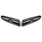 ABS Plastic Front Bonnet Vents Gloss Black for Jaguar XKR XK8 (2002-2009)