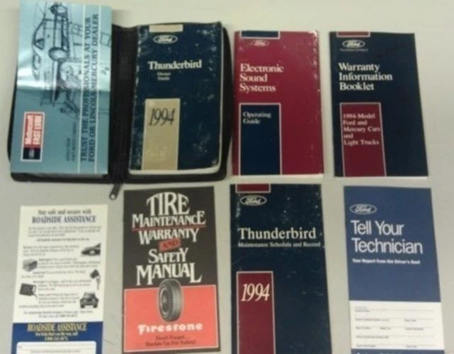 Owners Manual Collection for Thunderbird (1994)