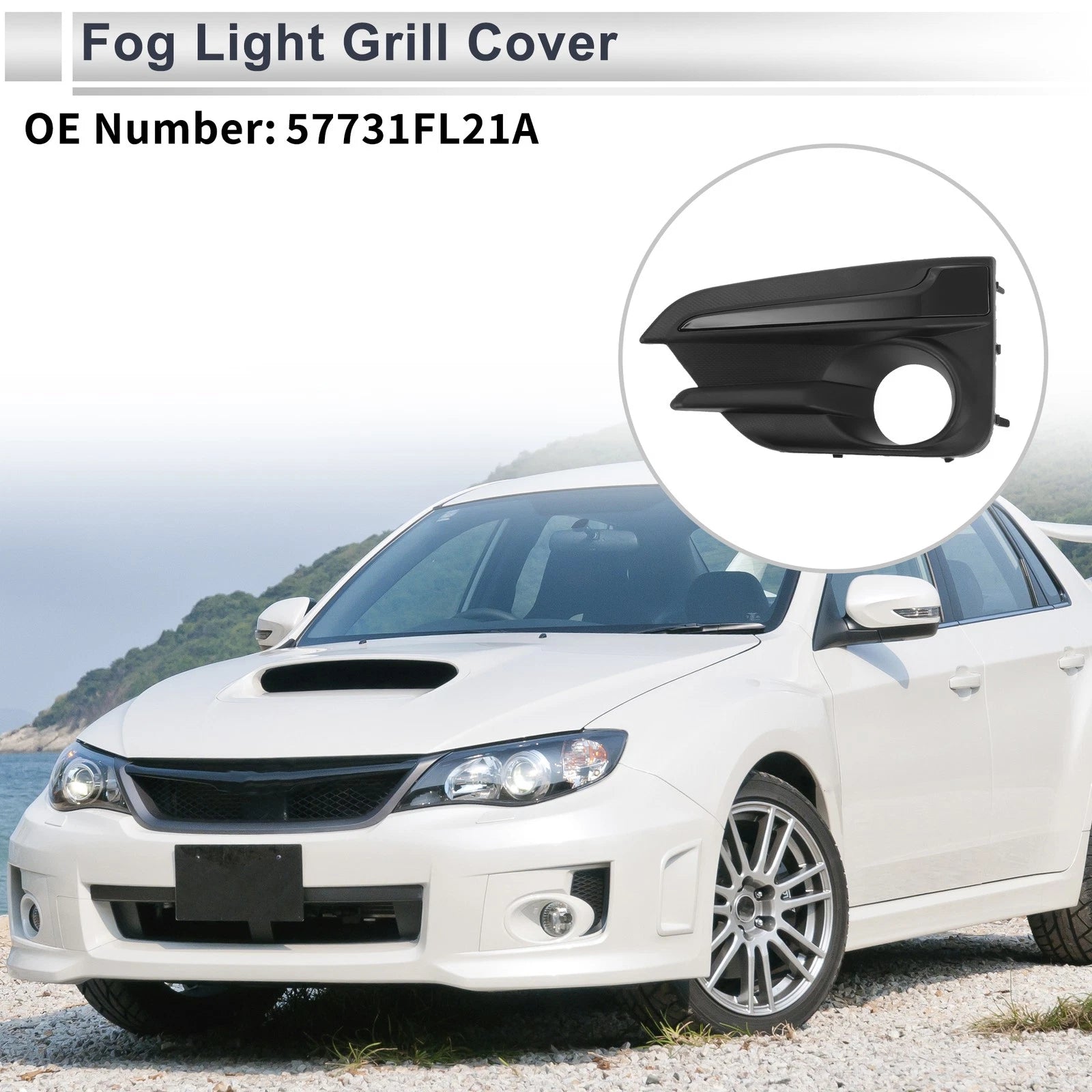 Fog Light Grill for Subaru Impreza (2017–2019) No. 57731FL21A