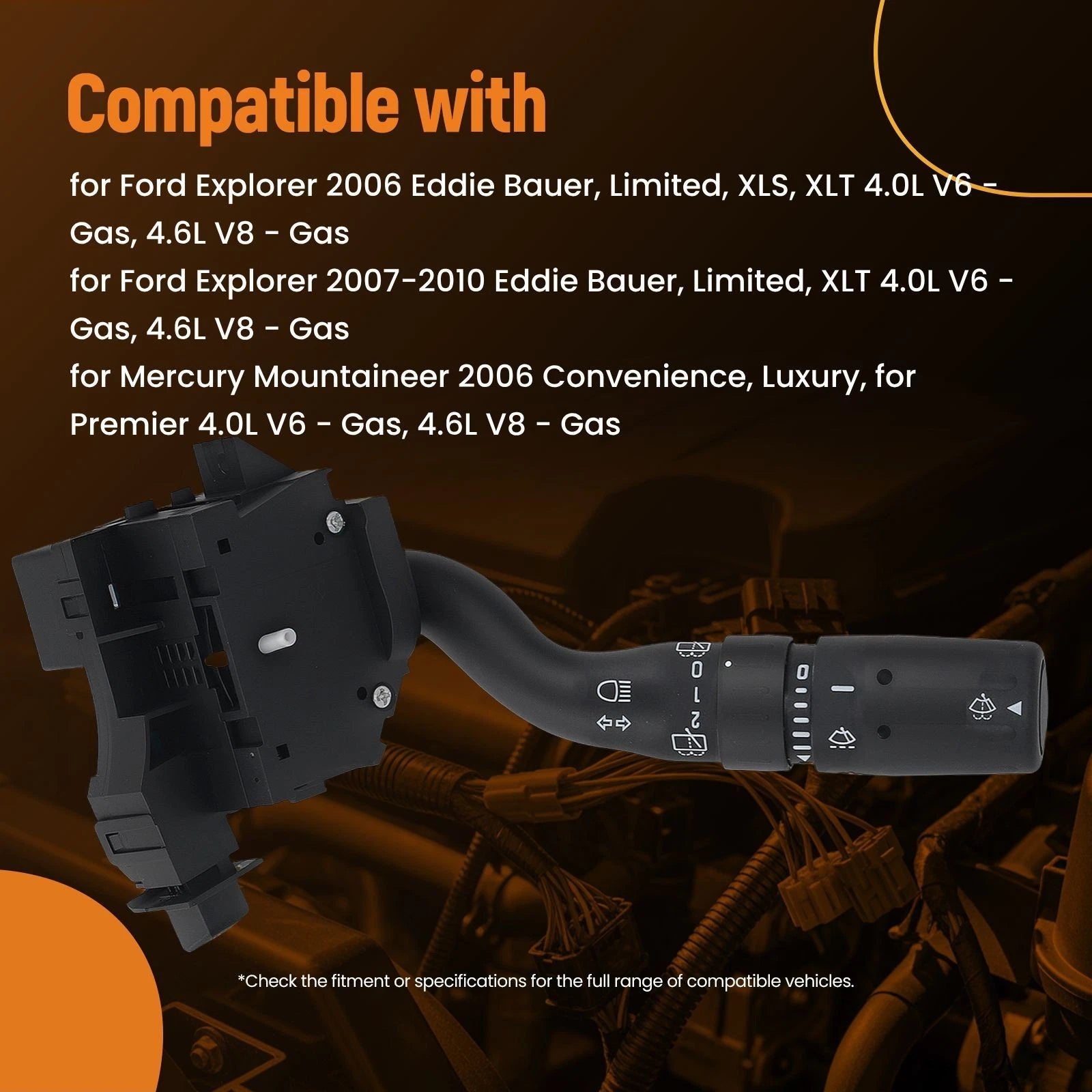 Turn Signal Switch for Ford Explorer Mercury Mountaineer (2006–2010)