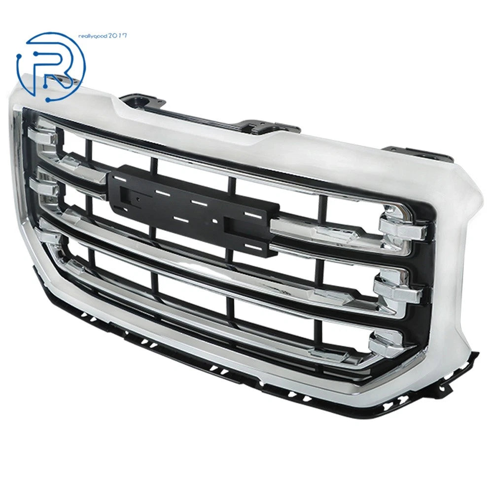 Grill for GMC Sierra 1500 (2016-2019) Chrome Trim