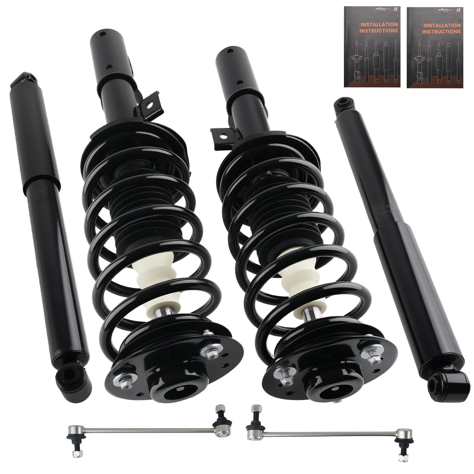 Front Strut Rear Shock Sway Bar Link for Chevy Equinox Pontiac Torrent (2007–2009)